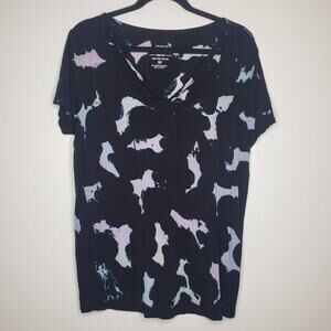 Torrid| Black Tie Die Super Soft Strappy Top